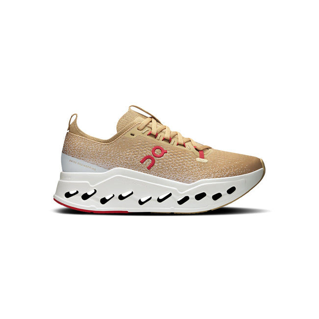 ON Womens Cloudsurfer Max 1 (Chai/Ivory) Hover Image