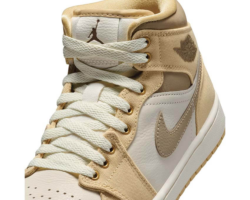 Air Jordan 1 Mid SE W "Sesame"