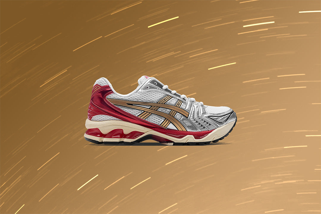 Asics x Sneaker Politics Gel-Kayano 14 - Cream/Pure Gold