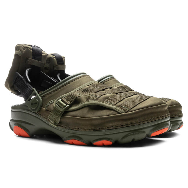 Crocs x Beams Classic All Terrain Military Clog - Army Green Main Image