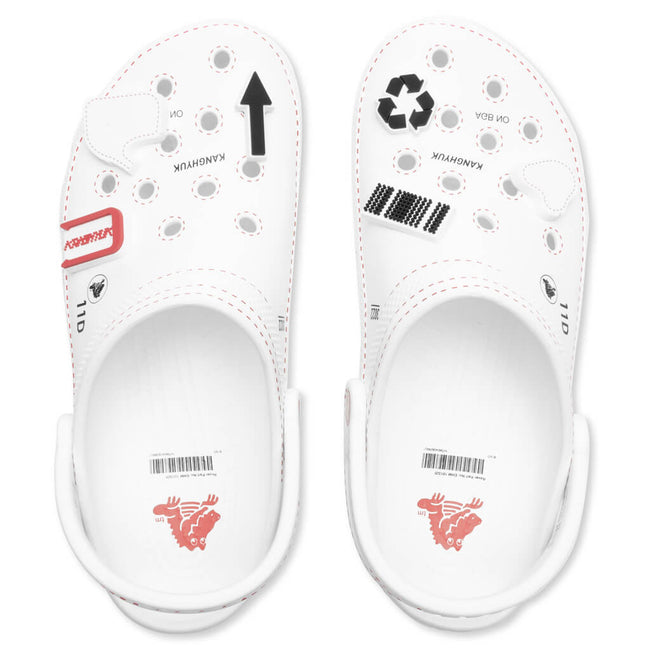 Crocs x Kanghyuk Classic Clog - White Main Image
