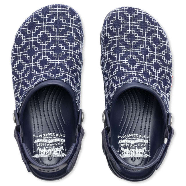 Crocs x Levis All Terrain Clog - Navy Main Image