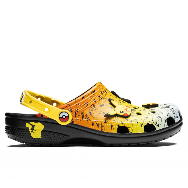 Crocs x Pokemon Classic Clog - Black/Multi Hover Image
