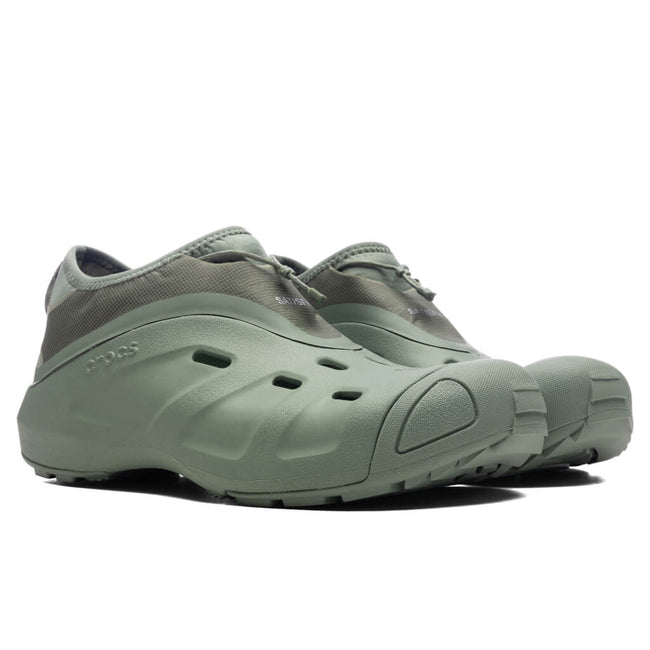 Crocs x Satisfy Quick Trail Low - Moss Main Image
