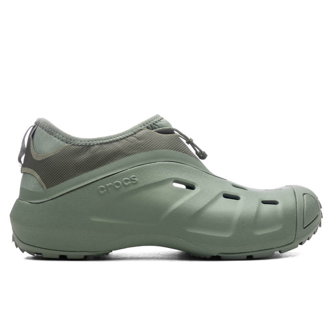 Crocs x Satisfy Quick Trail Low - Moss Hover Image