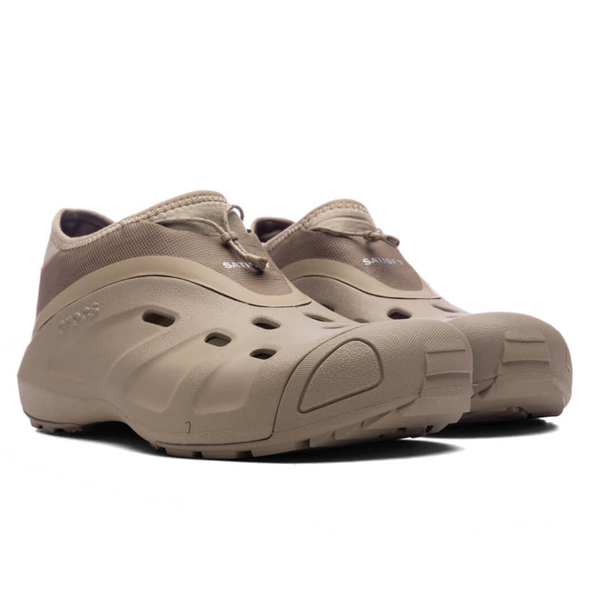 Crocs x Satisfy Quick Trail Low - Tumbleweed Main Image