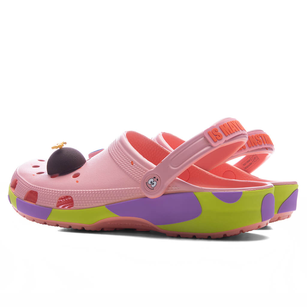 Crocs x Spongebob Patrick Star Classic Clog - Melon