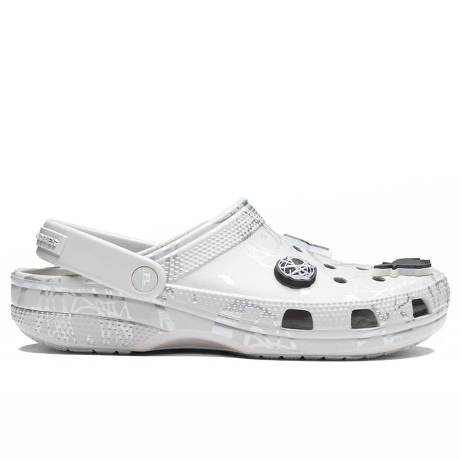 Crocs x The Futura Laboratories Classic Clog - Pearl White Hover Image