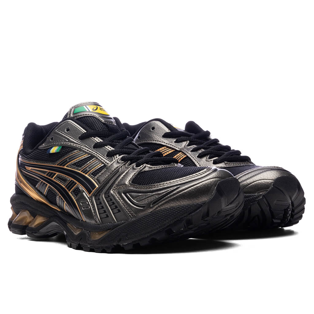 Asics x Ayrton Senna Gel-Kayano 14 - Black/Pure Gold