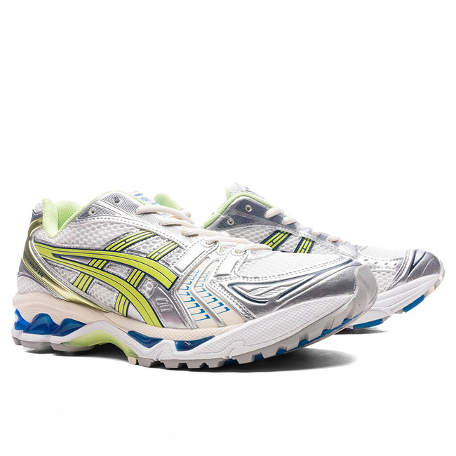 Gel-Kayano 14 - White/Lime Green Main Image