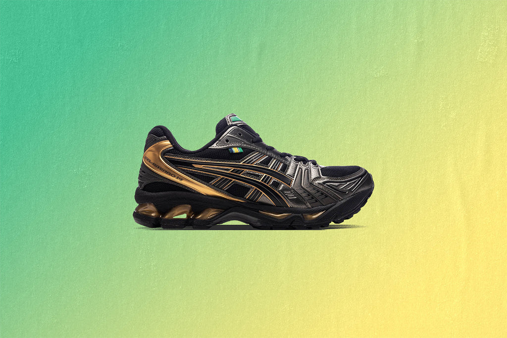 Asics x Ayrton Senna Gel-Kayano 14 - Black/Pure Gold