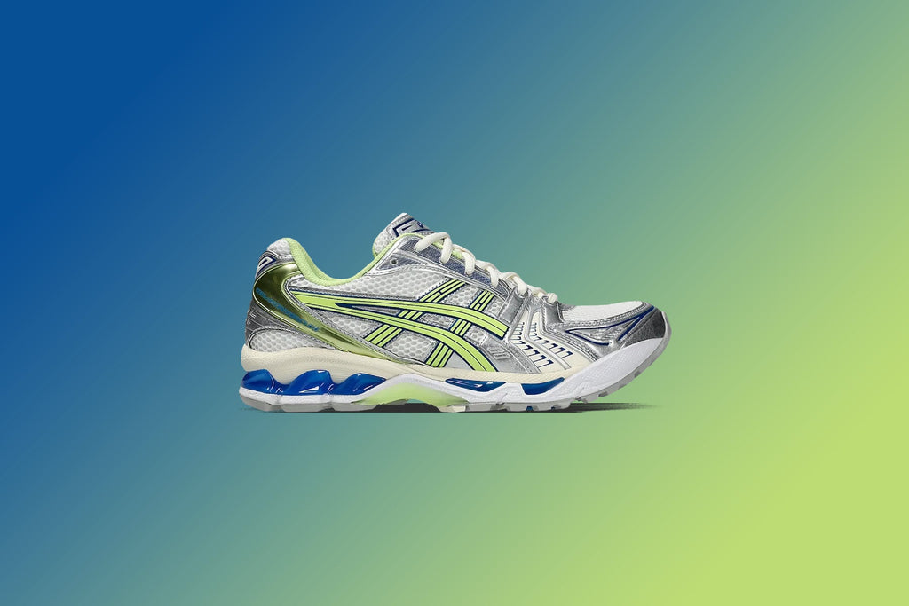 Gel-Kayano 14 - White/Lime Green