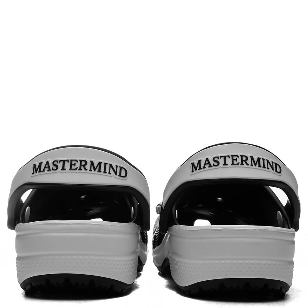 Mastermind Japan x Crocs Classic Clog - Black/White