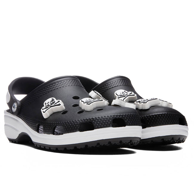 Mastermind Japan x Crocs Classic Clog - Black/White Main Image