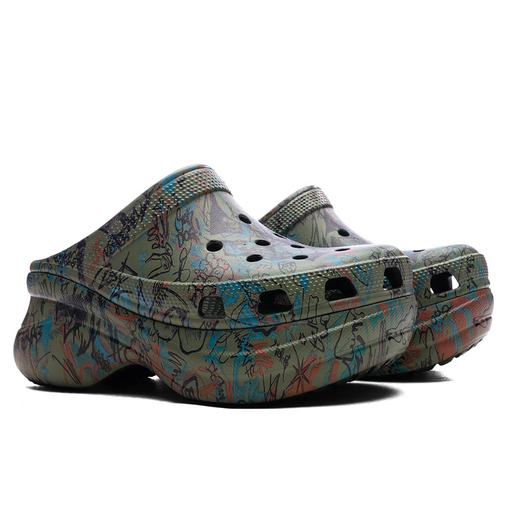 Crocs x Mowalola Women's Bae - Forest