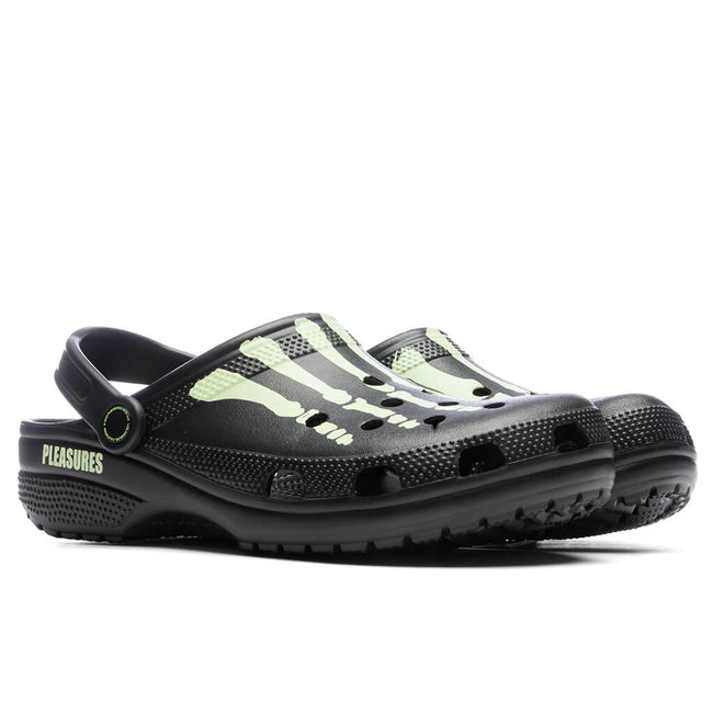 Pleasures x Crocs Classic Clog - Black Main Image
