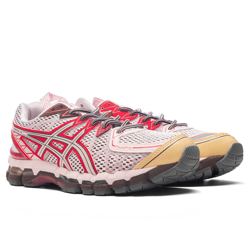 UB9-S Gel-Kayano 20 - Crystal Pink/Classic Red