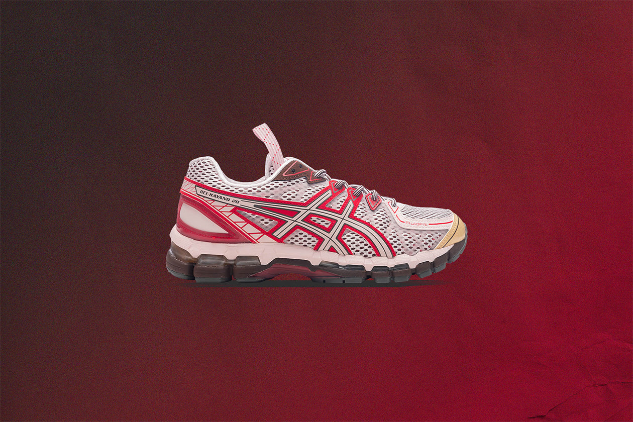 UB9-S Gel-Kayano 20 - Crystal Pink/Classic Red