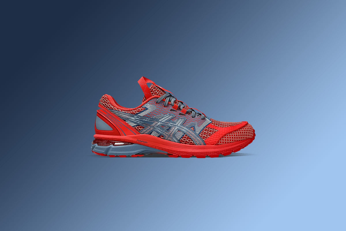 Asics x Kiko Kostadinov US4-S Gel-Terrain - Classic Red/Wood Crepe