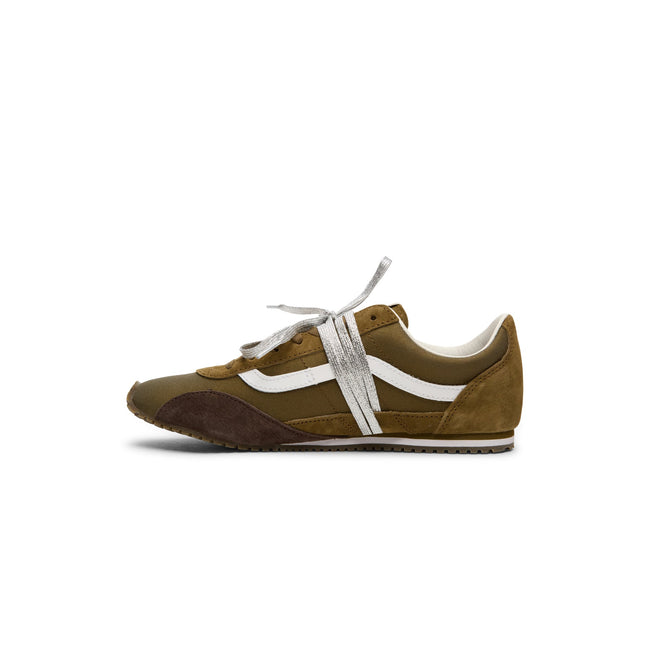 Vans LX SLP Trainer (Pig Suede Olive) Main Image