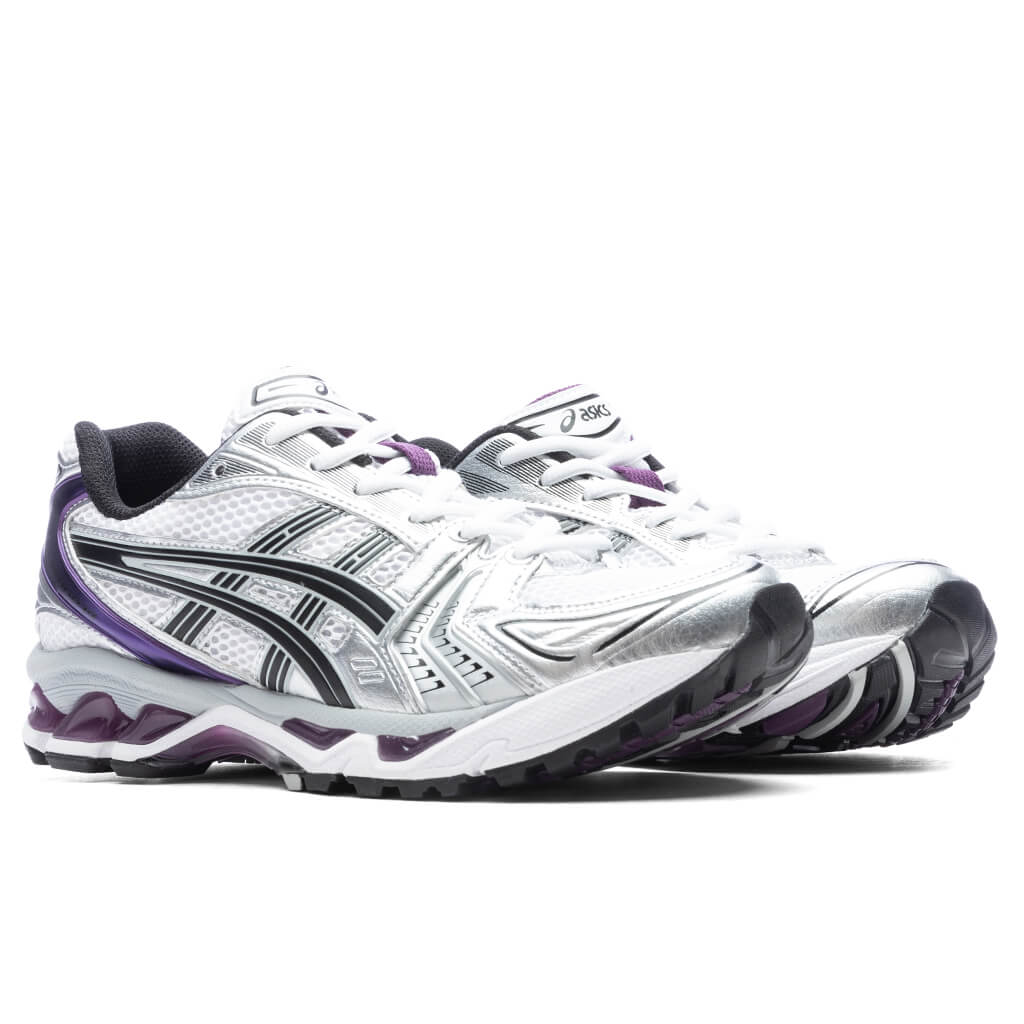 Women's Gel-Kayano 14 - White/Dark Grape