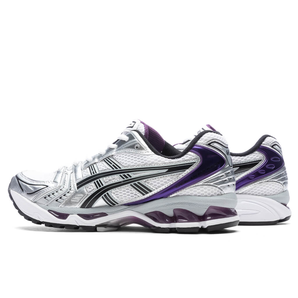 Women's Gel-Kayano 14 - White/Dark Grape